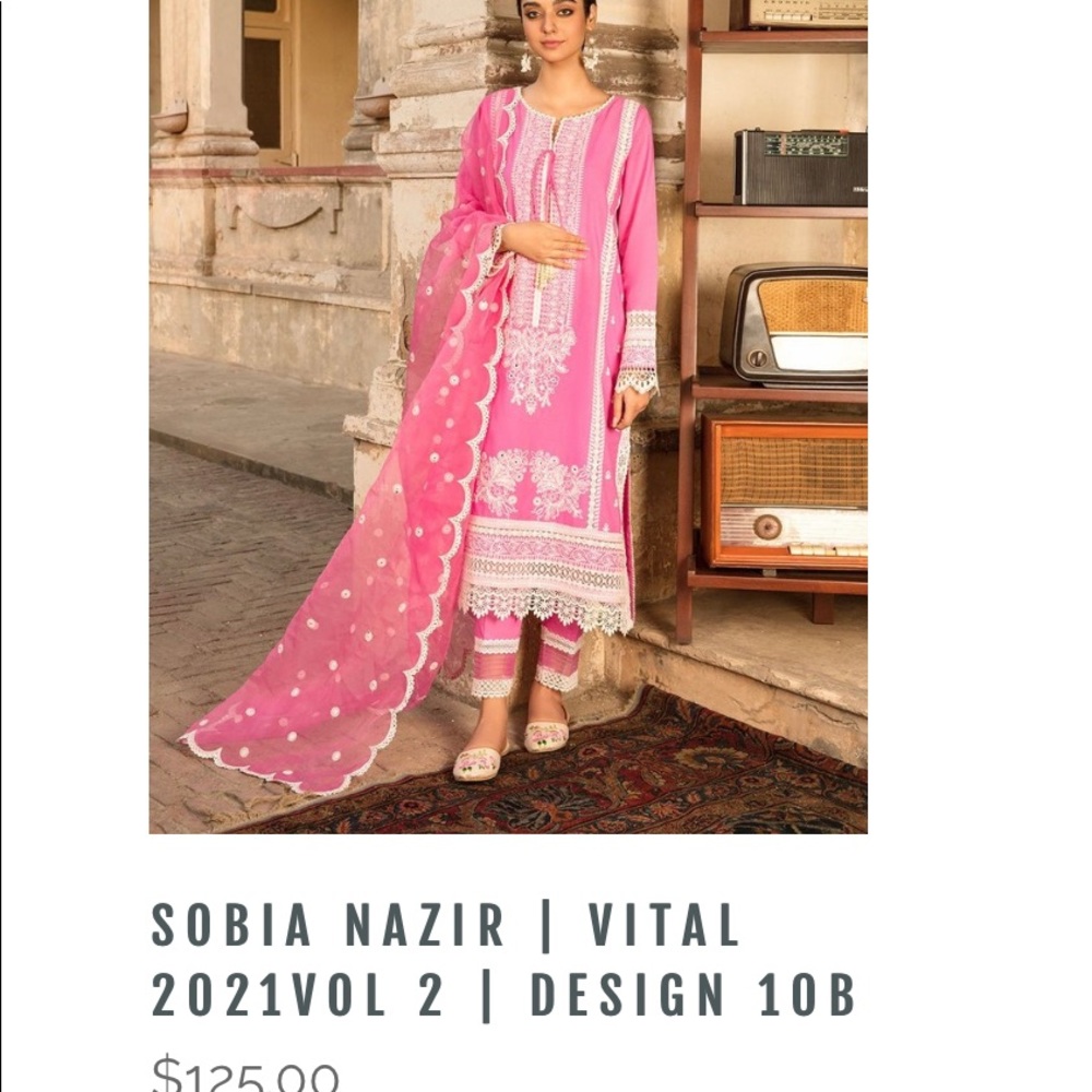 Pakistani brand new luxury dress size medium to large